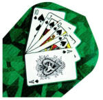 Harrows Fluturas darts Harrows Standard Hologram carte de joc (HTH1604)
