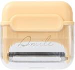 Flippy Kézi zöldség- és gyümölcstisztító, Flippy, hordozható, mágnessel, két pengével, Rozsdamentes acél, Sárga, 6, 7x6x1, 6 cm (125127)