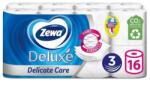 Zewa Toalettpapír 3 rétegű kistekercses 100% cellulóz 150 lap/tekercs 16 tekercs/csomag Delicate Care Deluxe Zewa fehér (2130_31000552) - web24