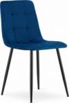 LEOBERT KARA szék - sötétkék bársony x 3