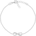 Brilio Silver Brățară de argint decentă Infinit BRC119W