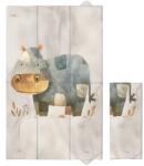 Ceba Baby CEBA Basic Cosy Hippo 80×50 cm