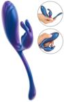 Sweet Smile Flexible Double Bullet Blue