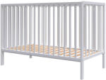Hubners Patut copii din lemn Hubners Dominic 120x60 cm alb (PHDOM12AL) - ejuniorul