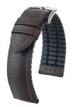 HIRSCH JAMES 18mm borjúbõr kaucsuk óraszíj (0925002010-2-18)