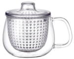 KINTO - UNITEA Unimug - Mug with Tea Strainer 350ml Transparent (cfd-2507010037)