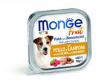 Monge Dog Fruit paté - csirke, málna 100 g (149324)