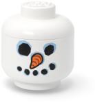 LEGO® Cap LEGO de depozitare (mărime L) - om de zăpadă (SL40320823)