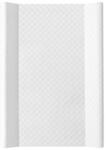CEBA Saltea dubla de infasat cu placa fixa (50x70) Comfort Caro White (AGSW-203-079-101) Saltea de infasat
