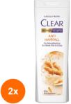 CLEAR Set 2 x Sampon Impotriva Caderii Parului Clear, 360 ml