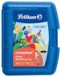 Pelikan Plastilina Creaplast 240 g, 10 Culori Asortate, Cutie Albastra (HRZ-606738)