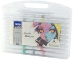 SPREE Set 36 Culori Marker Acril tip Pensula, Spree (KH-SP58196)