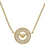 Emporio Armani colier de argint EAGLE LOGO 99KK-AKD8T7_GLD (EG3628710)