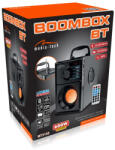 Media-Tech BOOMBOX BT Sztereó hordozható hangszóró Fekete 15 W (MT3145 V2)