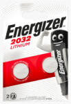 Energizer EGCR2032B2 CR2032 lítium gombelem - hosszú élettartamú 3V elem autókulcsokhoz, órákhoz és okoseszközökhöz ( 2db/csomag ) ( EGCR2032B2 ) (EGCR2032B2)
