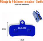 Suniik Placute de frana semi-metalice Suniik 40x24mm (C560)