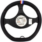 Car Saddles kormányvédő - 37-39cm - fekete/trikolor