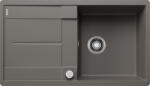 BLANCO Metra 5S-F Silgranit mosogató 85x49 cm lefolyógarnitúrával és távműködtetővel, vulkánszürke 527294 (527294) - szaniteronline