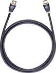 Oehlbach OB 126 HDMI Ethernet kábel 0, 75 m 24K aranyozott csatlakozóval, 4K/3D támogatás (D1C126)