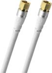 Oehlbach OB 33121 digitális antennakábel 1, 5m, dupla árnyékolás, aranyozott F-csatlakozó, DVB-T2/DAB+ kompatibilis (D1C33121)