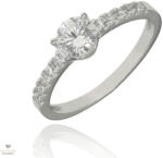 Újvilág Kollekció Fehér arany gyűrű 51-es méret - P2121F-51