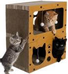 Purlov 3 az 1-ben kétszintes kaparófa (27017)