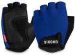 SIROKO Men & Women Cycling Kerékpáros kesztyűk Aero Sötétkék Kék kék