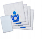 Invest Bosch porszívóhoz mikroszálas porzsák - 5 darab zsák + 1 filter/szűrő - Utángyártott