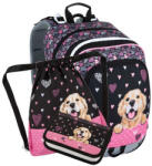 Bagmaster ALFA 21 Egy kis iskolai készlet első osztályosoknak - kutya rózsaszín 23 l 191603 (191603)