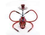 Atomic La Catrina Shisha 2 csöves, 45 cm, piros (AT-0230097)