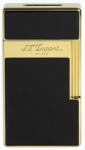S.T. Dupont Big D fekete és arany színű szivaros öngyújtó - széles szúrólánggal (025002 - 025222)