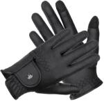 Equestrian Queen Zanzibar profi lovaglókesztyű M fekete