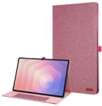  FABRIC Husă rabatabilă pentru Samsung Galaxy Tab S11 Ultra roz