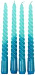 Rex London Свещи в комплект от 4 бр. време за горене 3 ч. Dip Dye - Rex London (30046)