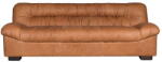 Dutchbone Кожен диван в цвят кафяв коняк 214 cm Douglas - Dutchbone (1000907)