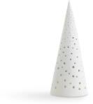 Kähler Design Бял коледен свещник от костен порцелан, височина 25, 5 см Nobili - Kähler Design (692418)