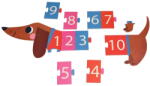 Rex London Пъзел (брой части 16) Sausage Dog - Rex London (30101)