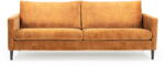 Scandic Жълт кадифен диван 220 cm Adagio - Scandic (13054SN-gold)