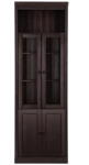 Støraa Кафява витрина от масивен бор 74x223 cm Anita - Støraa (34705014)