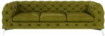 ROPEZ Зелен кадифен диван 243 cm Chelsea - Ropez (Chelsea Sofa 3os. Riviera 36 Srebrne)