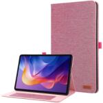  FABRIC Husă flip pentru Xiaomi Redmi Pad 2 Pro roz