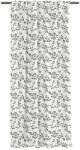 Butter Kings Бяло-зелена завеса от памучен сатен 110x250 cm Santa Likes Mistletoe - Butter Kings (CHDC9_curtain)