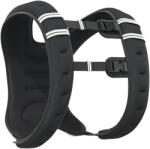 HOMCOM Légáteresztő Súlymellény 5 kg Tárolózsebbel Fekete 5 fekete