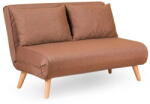 Hanah Home Кафяв разтегателен диван 120 cm Folde - Artie (859FTN2715)
