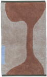 Mette Ditmer Памучен килим подходящ за пране в тухлен и бежов цвят 50x80 cm Figura - Mette Ditmer Denmark (FIGRUS54)