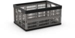 KIS Сива пластмасова кутия за съхранение 47, 5x34, 5x23, 5 cm Folding Crate - KIS (237239)