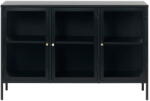 Unique Furniture Черна метална витрина 132x85 cm Carmel - Unique Furniture (42260600)