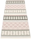 Pappelina Светлорозова и сива пътека за открито и закрито 70x180 cm Asta Pale Rose - Pappelina (AS7718)