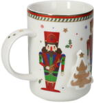 Brandani Бяла чаша с коледен мотив 400 ml Lo schiaccianoci - Brandani (84175)