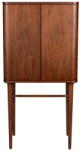 Dutchbone Кафяво шкафче от декор от орех с плъзгащи се врати 62x125x45 cm Morrison - Dutchbone (4100098)